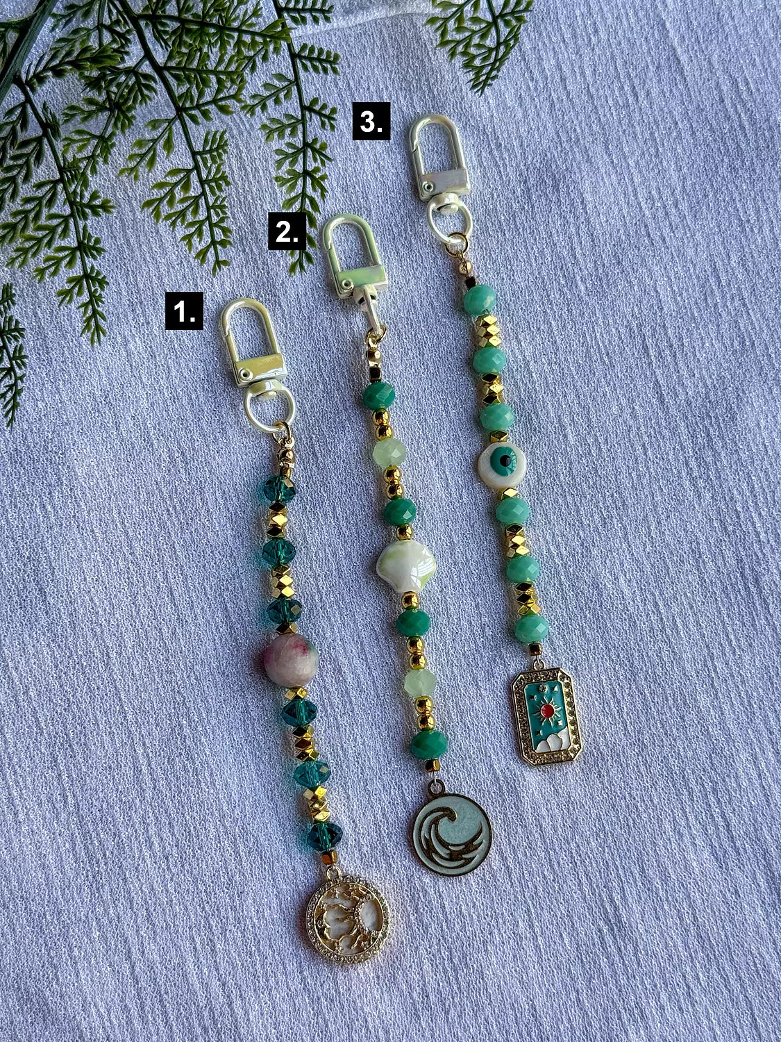 Bag Charm  " Set 2  "