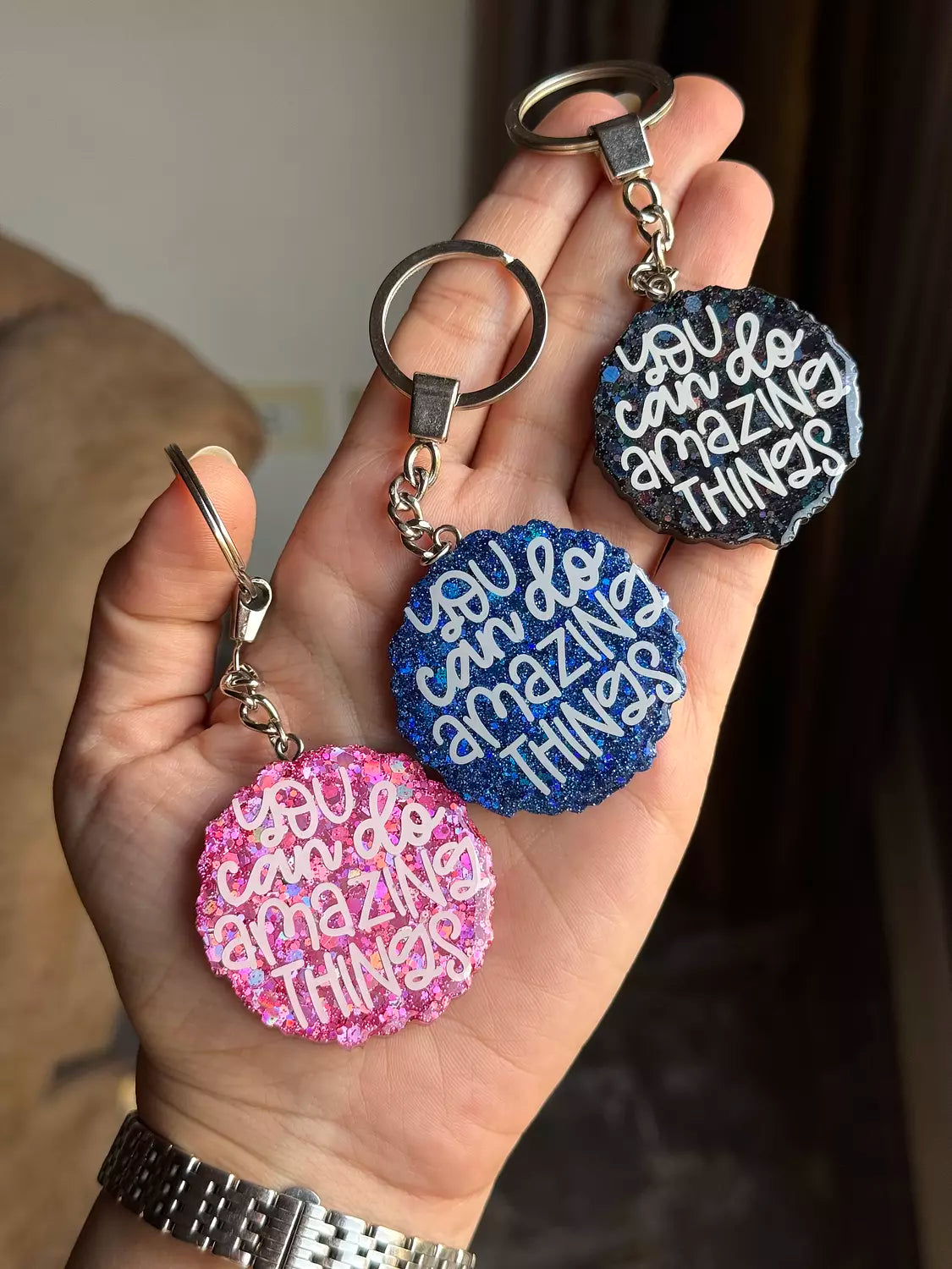 “ You can do amazing things “ Keychain