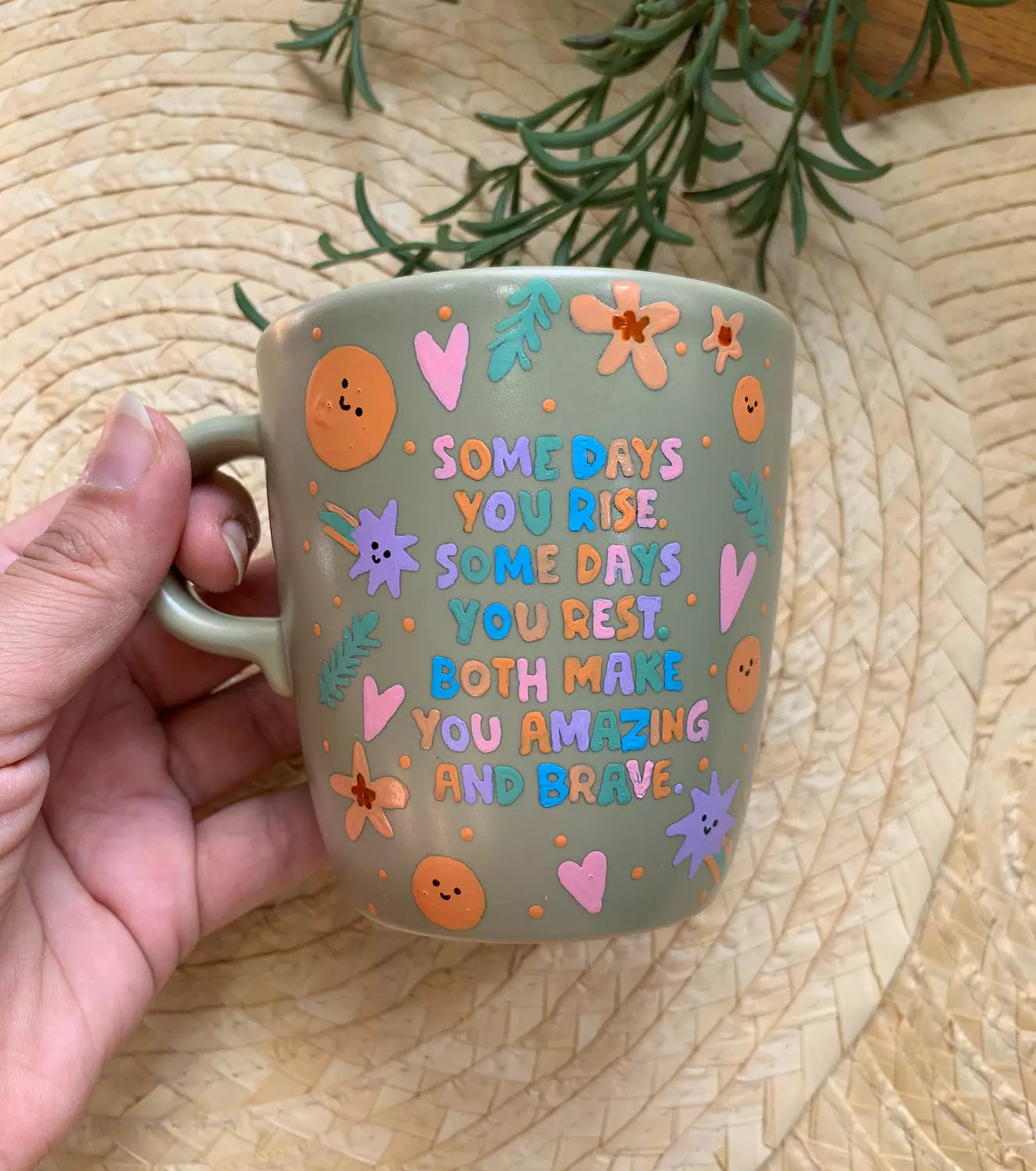 Amazing & Brave Mug