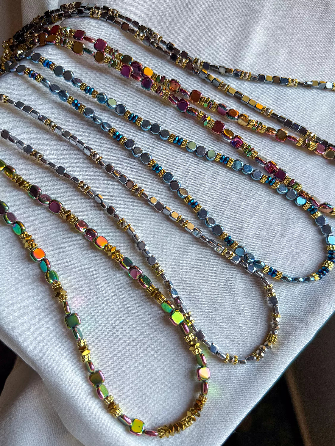 Hematite Necklace " Without Letter  "