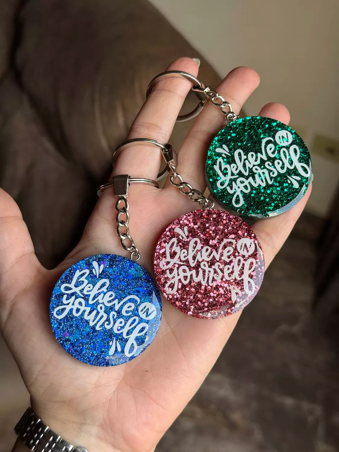 “ Believe IN Yourself “ Keychain
