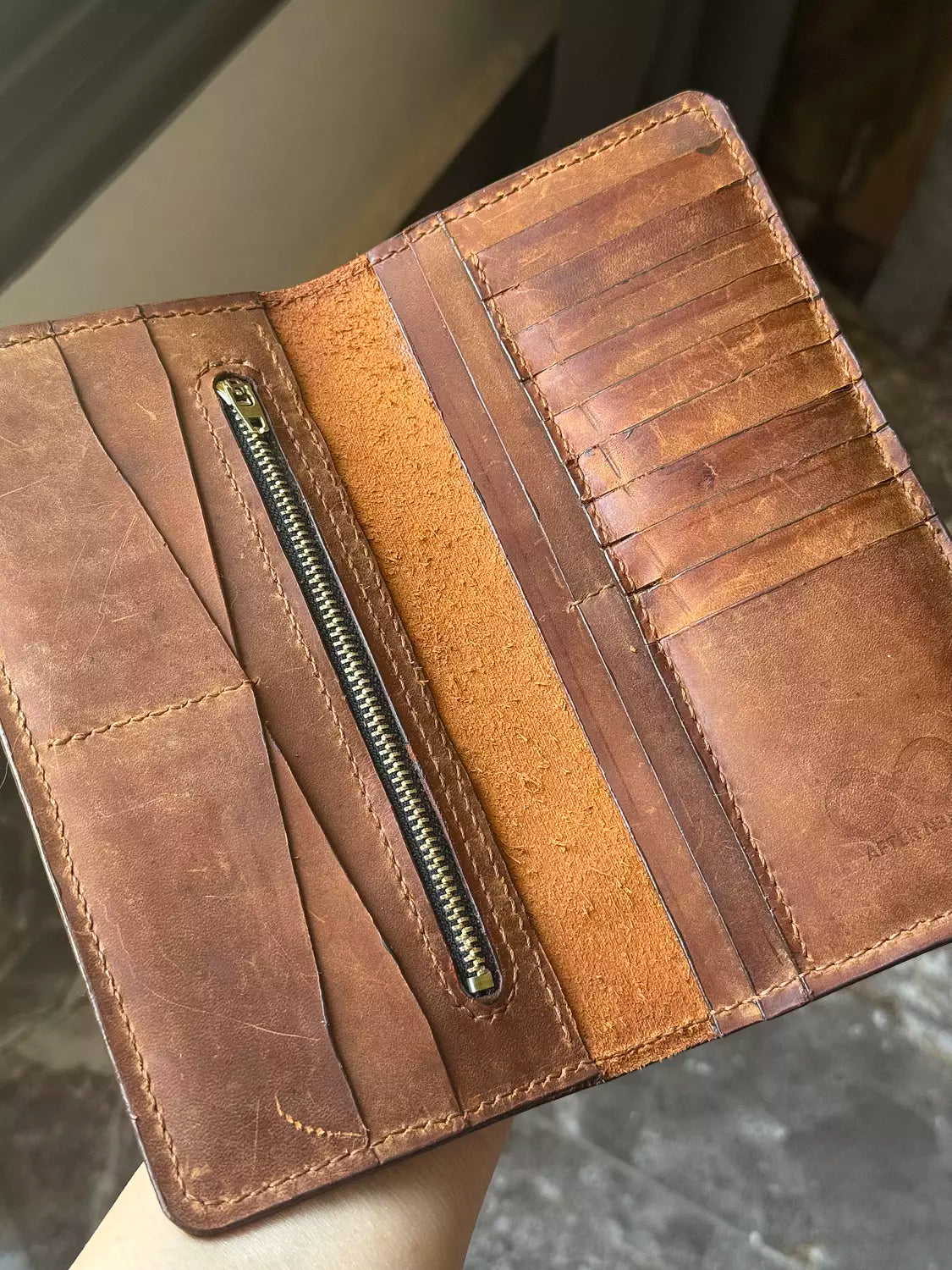 Unisex Zipper Long Wallet ( Havan )