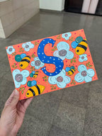 Kids Letter Canvas Painting