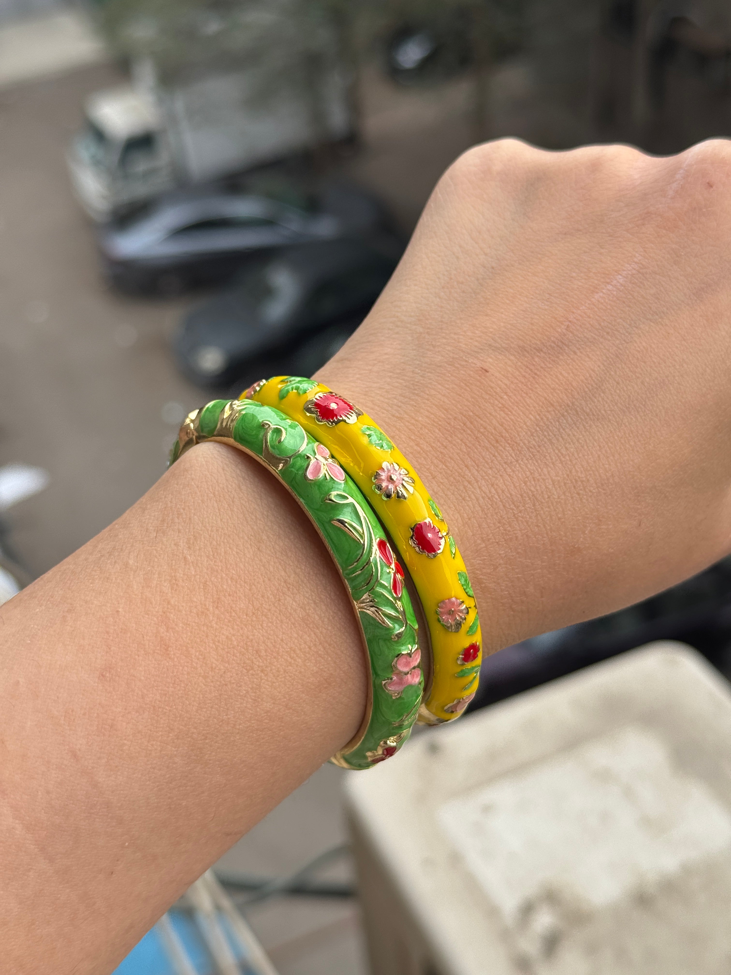 Colored Trendy Bangles