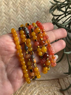 Hematite / Agate Yellows Bracelet
