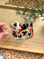 Mickey Head Clear Mug