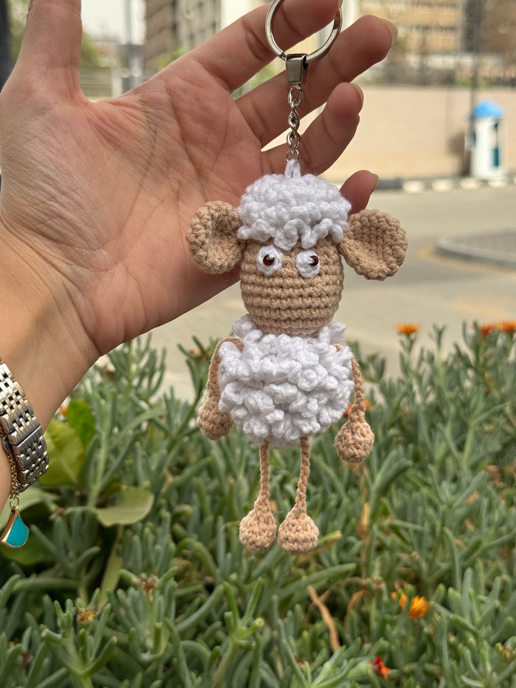 Eid Adha Sheep Keychain