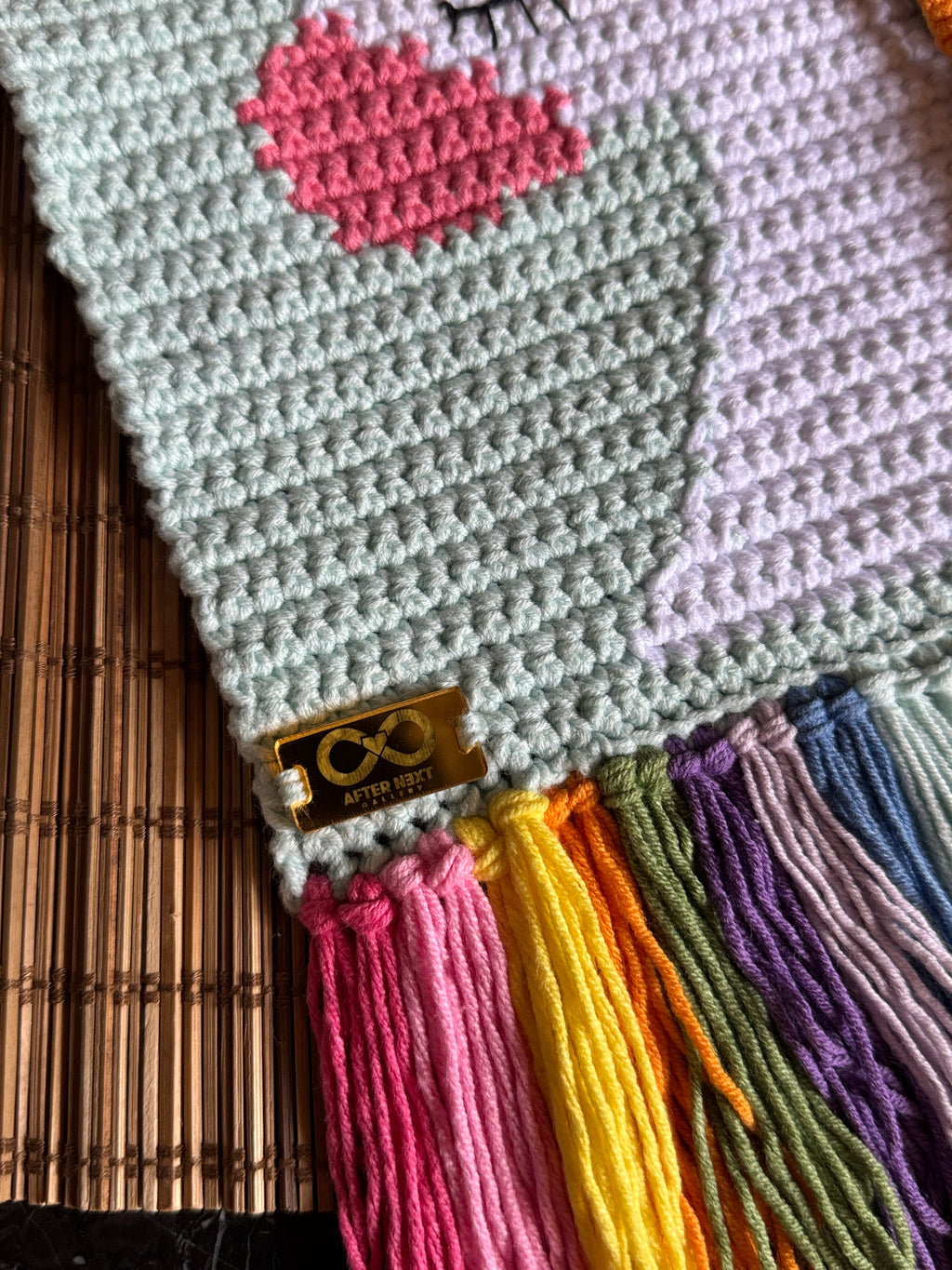 Unicorn Crochet Wall Art