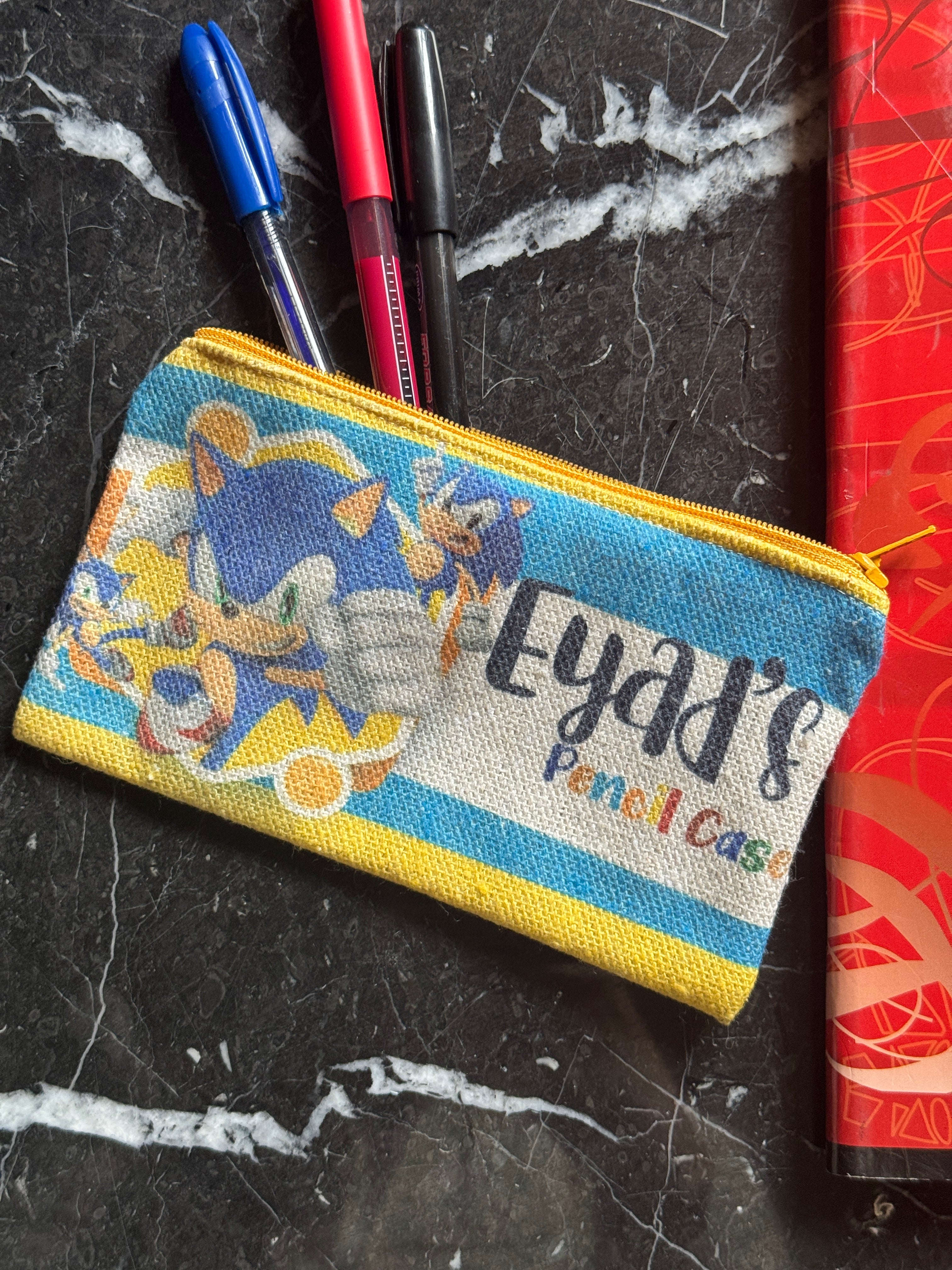 Sonic Pencil Case