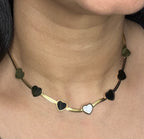 Stainless Steel Gold Snake Necklace