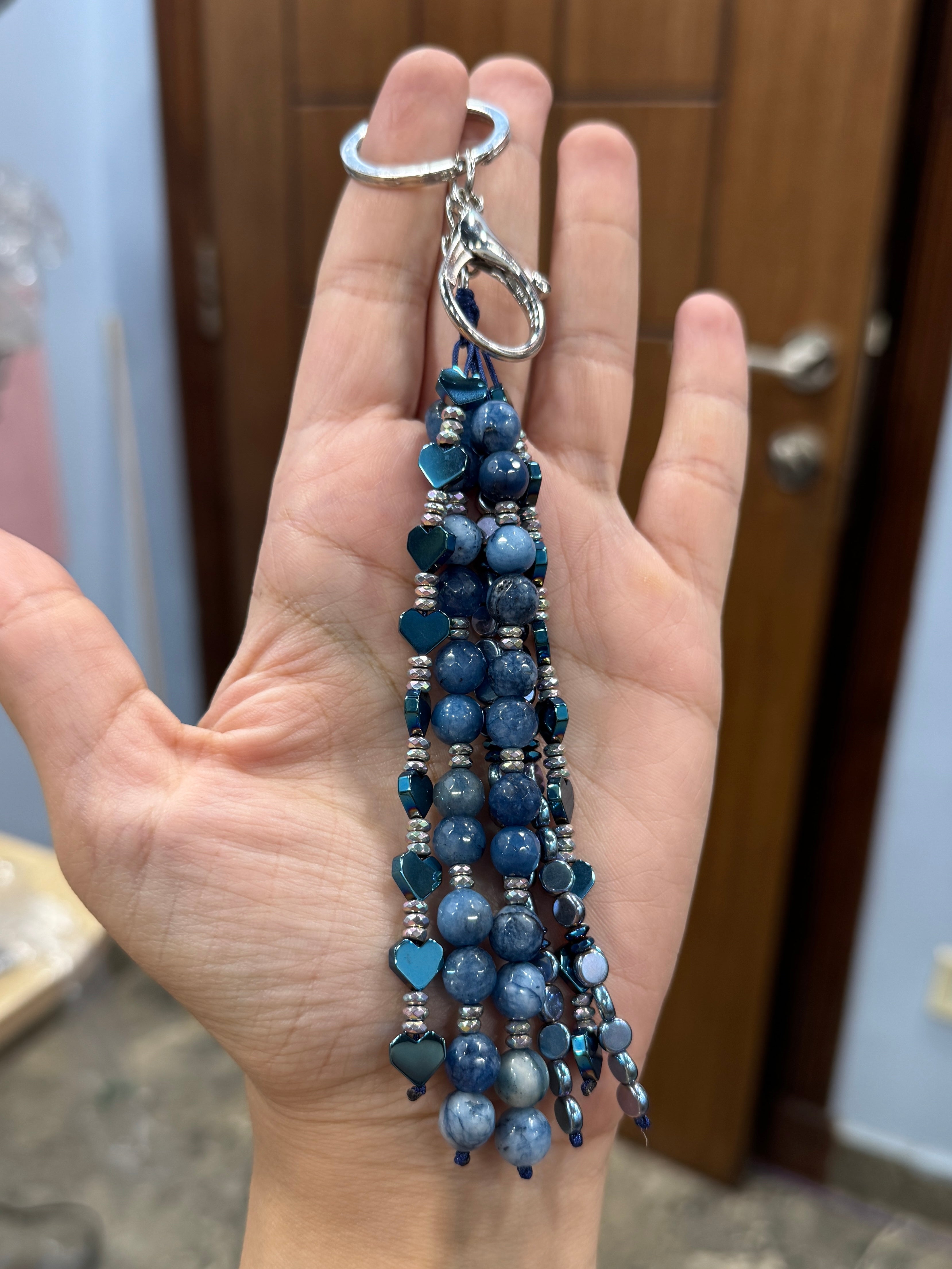 Chunky Bag Charm " Sea "