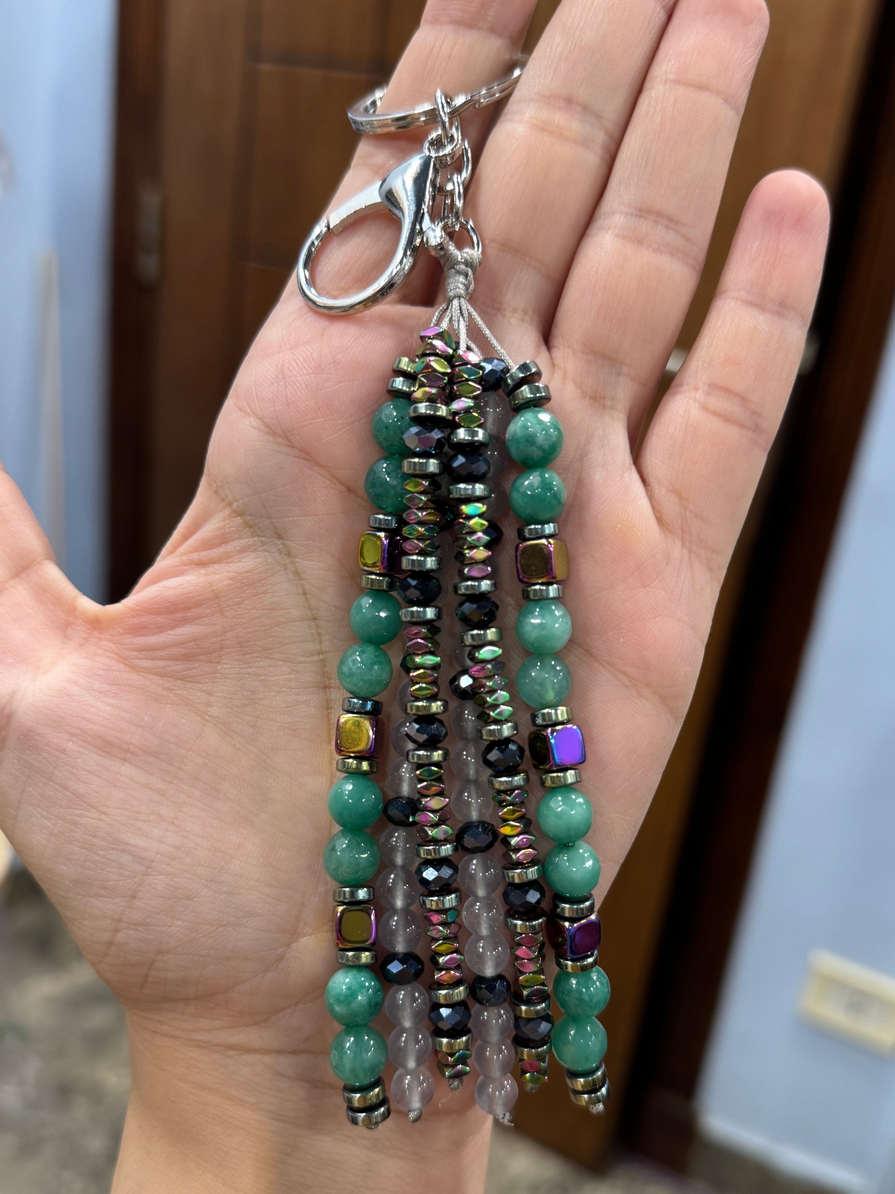 Chunky Bag Charm " Forest "