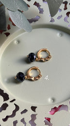 Elegant Blue Earring