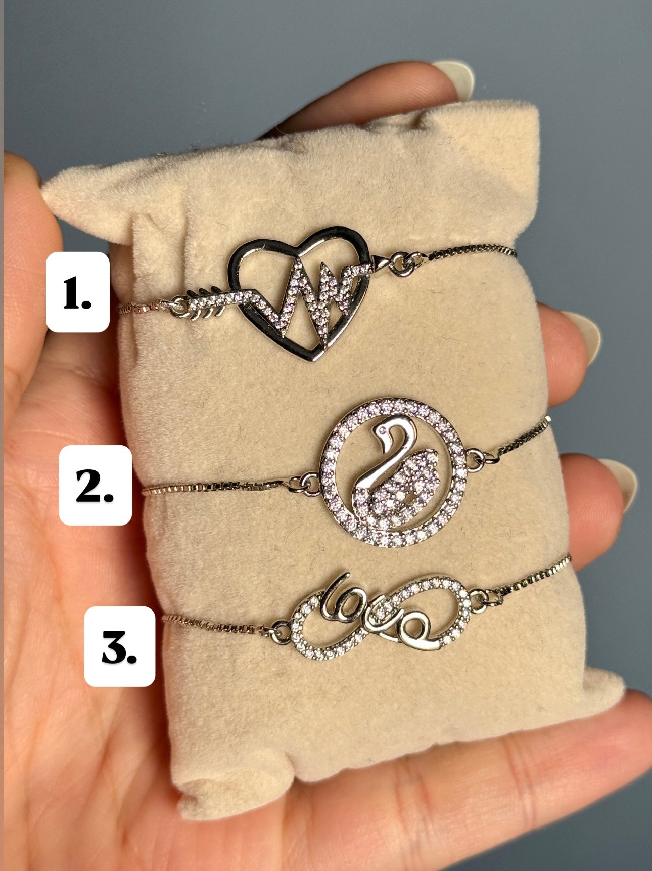 Silver Adjustable Bracelet