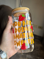 You are doing Amazing Sweetie Tumbler Glass