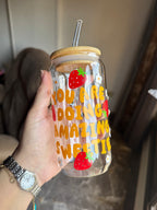 You are doing Amazing Sweetie Tumbler Glass