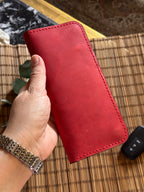 Tic Tac Long Wallet ( Red )