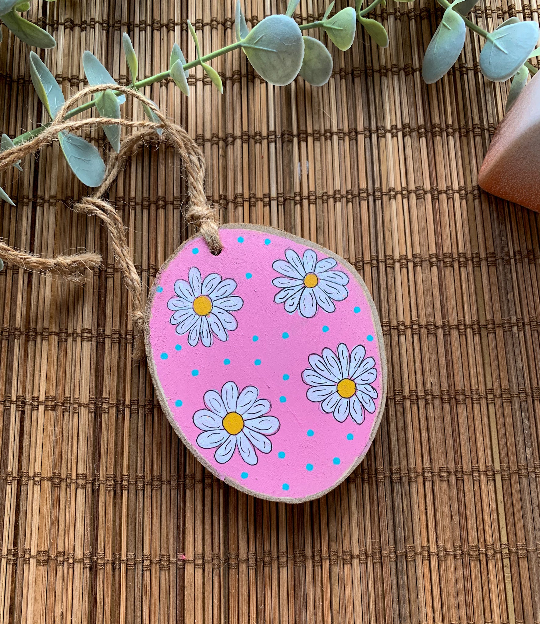 Drive Safe  Medium Wood Car Hanger