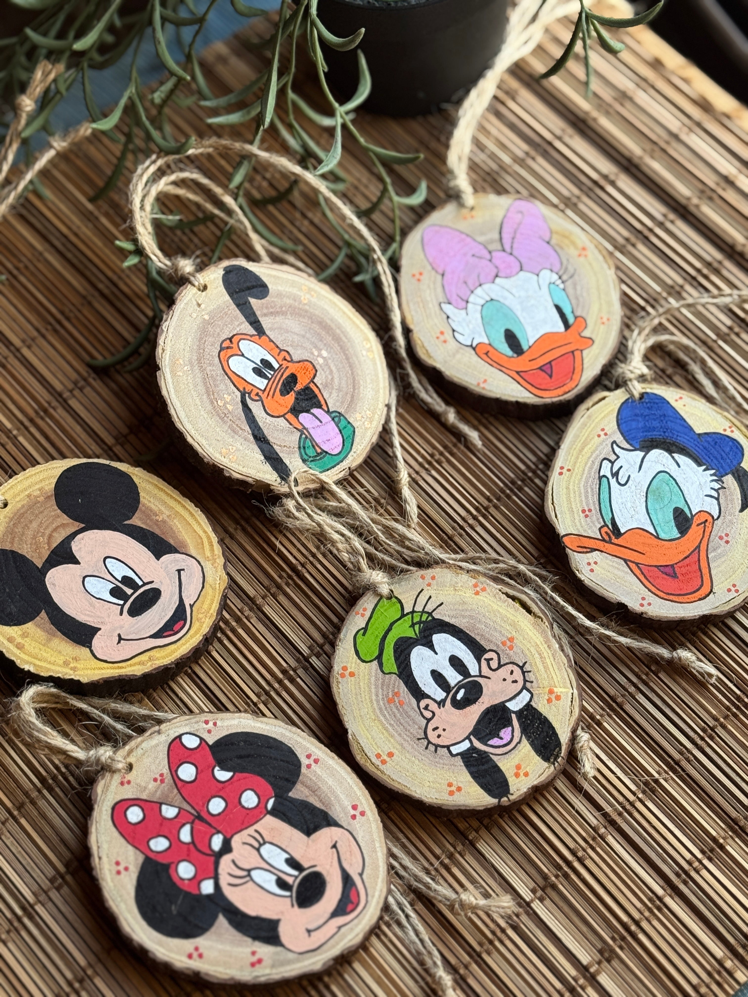 Disney Medium Wood Car Hanger