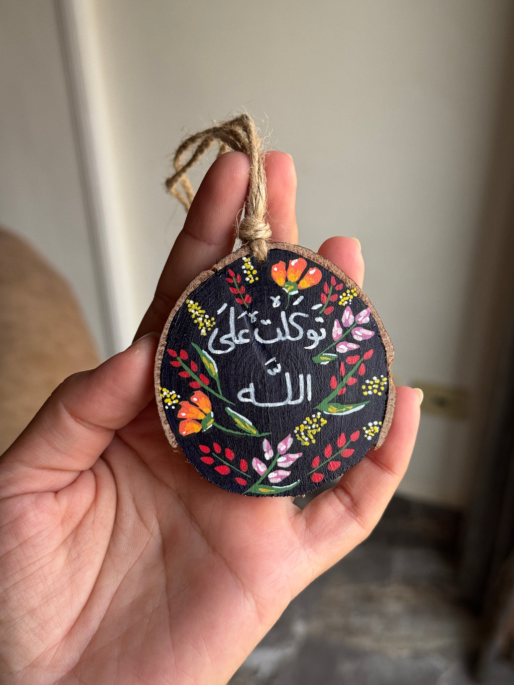 Blossom Small Wood Car Hanger