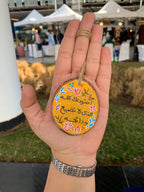 Smile Small Wood Car Hanger