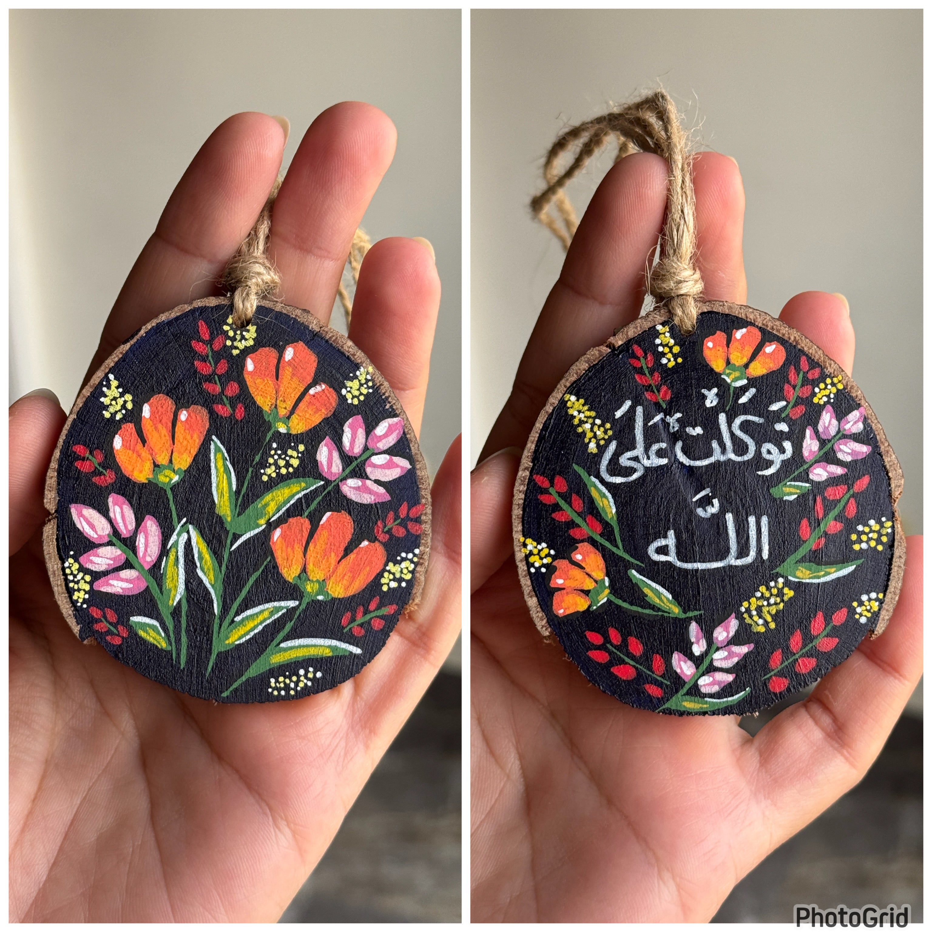 Blossom Small Wood Car Hanger