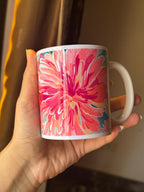 Floral Name Mug