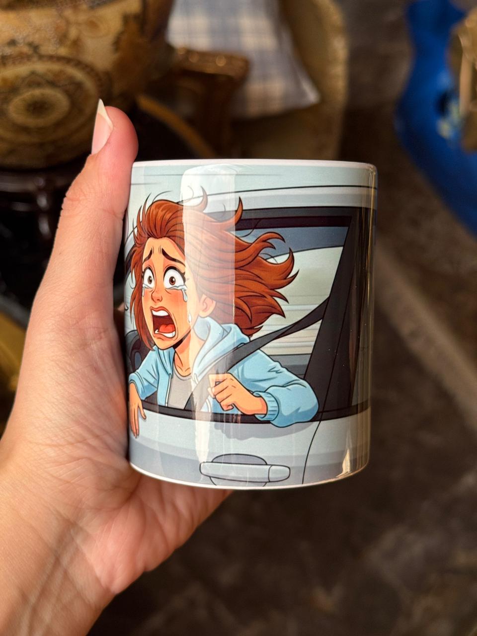 نزلوني هنا Mug