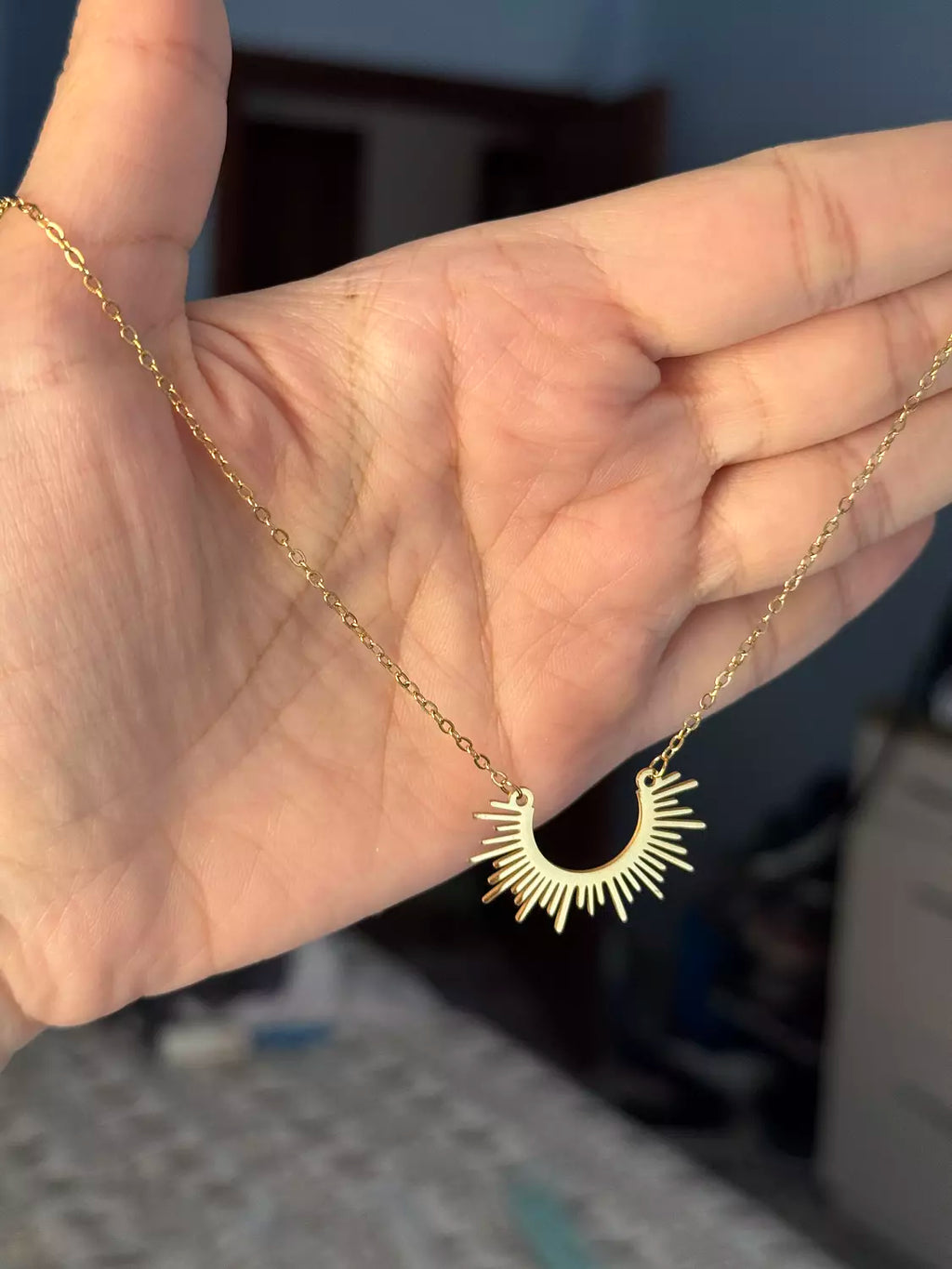 Stainless Steel Gold Necklace
