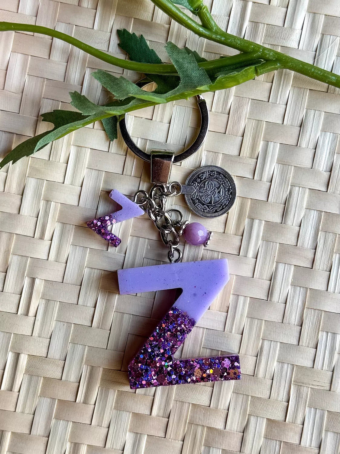 Letter ( Z ) Keychain