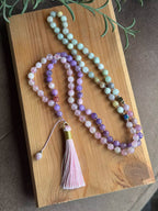 Knotted 99 Bead Rosary  " Mix Color "