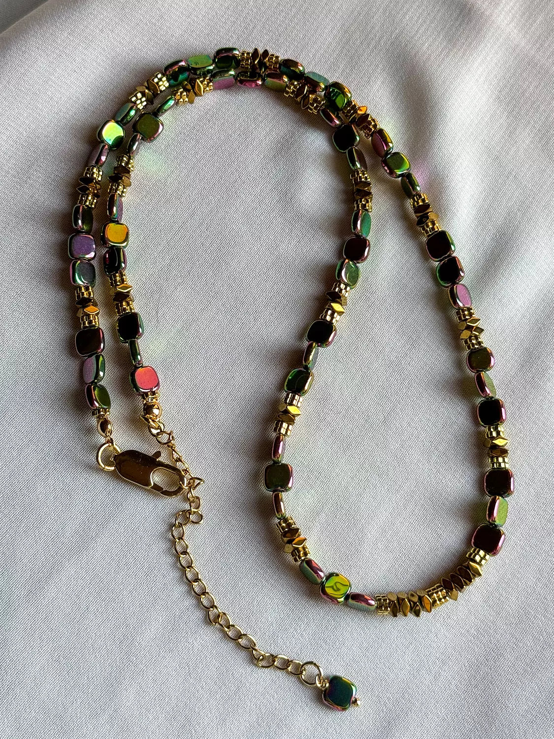 Hematite Necklace " Without Letter  "