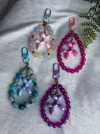 Small Balloon Dog Bag Charm " Set 2"