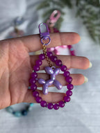 Small Balloon Dog Bag Charm " Set 2"