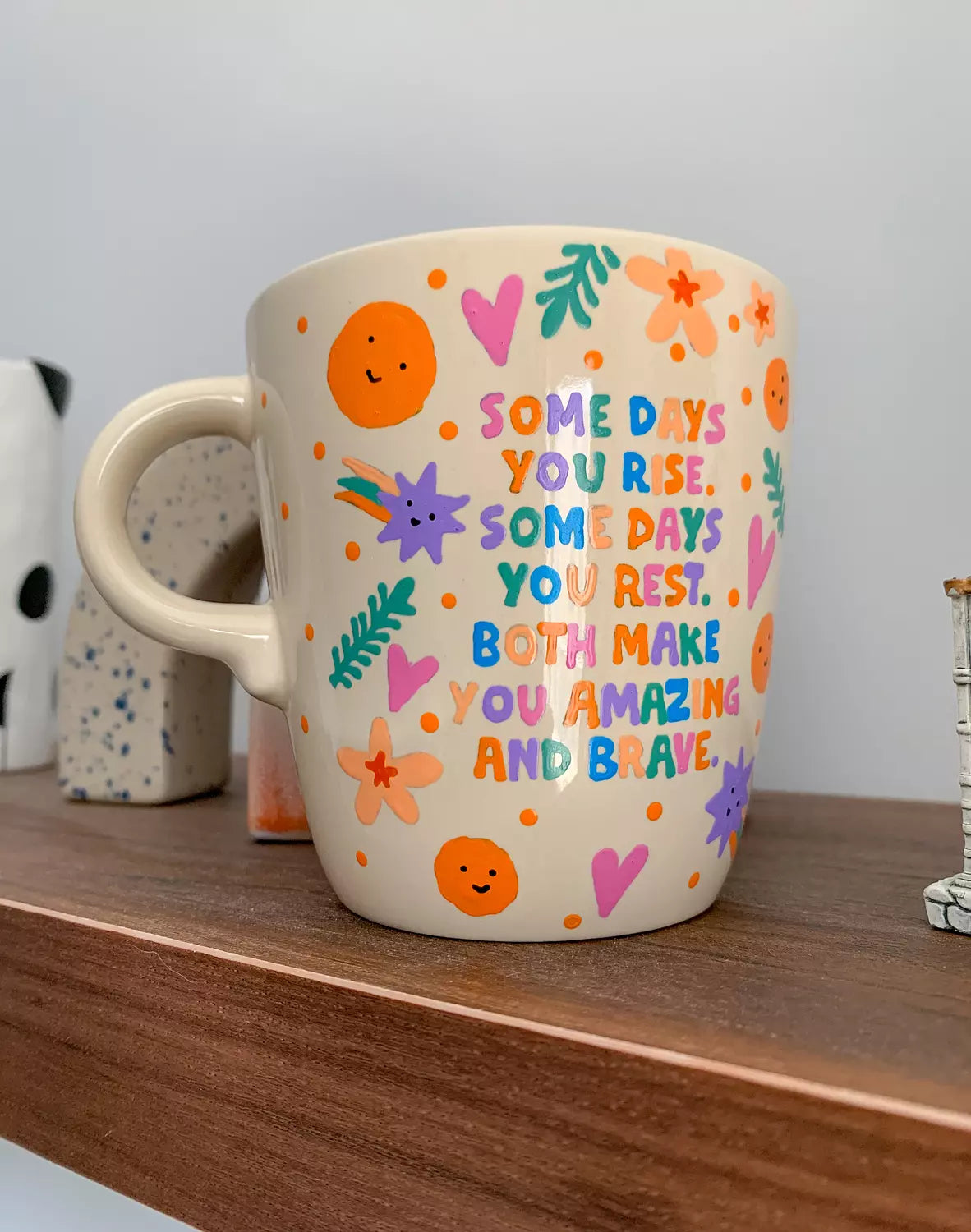 Amazing & Brave Mug