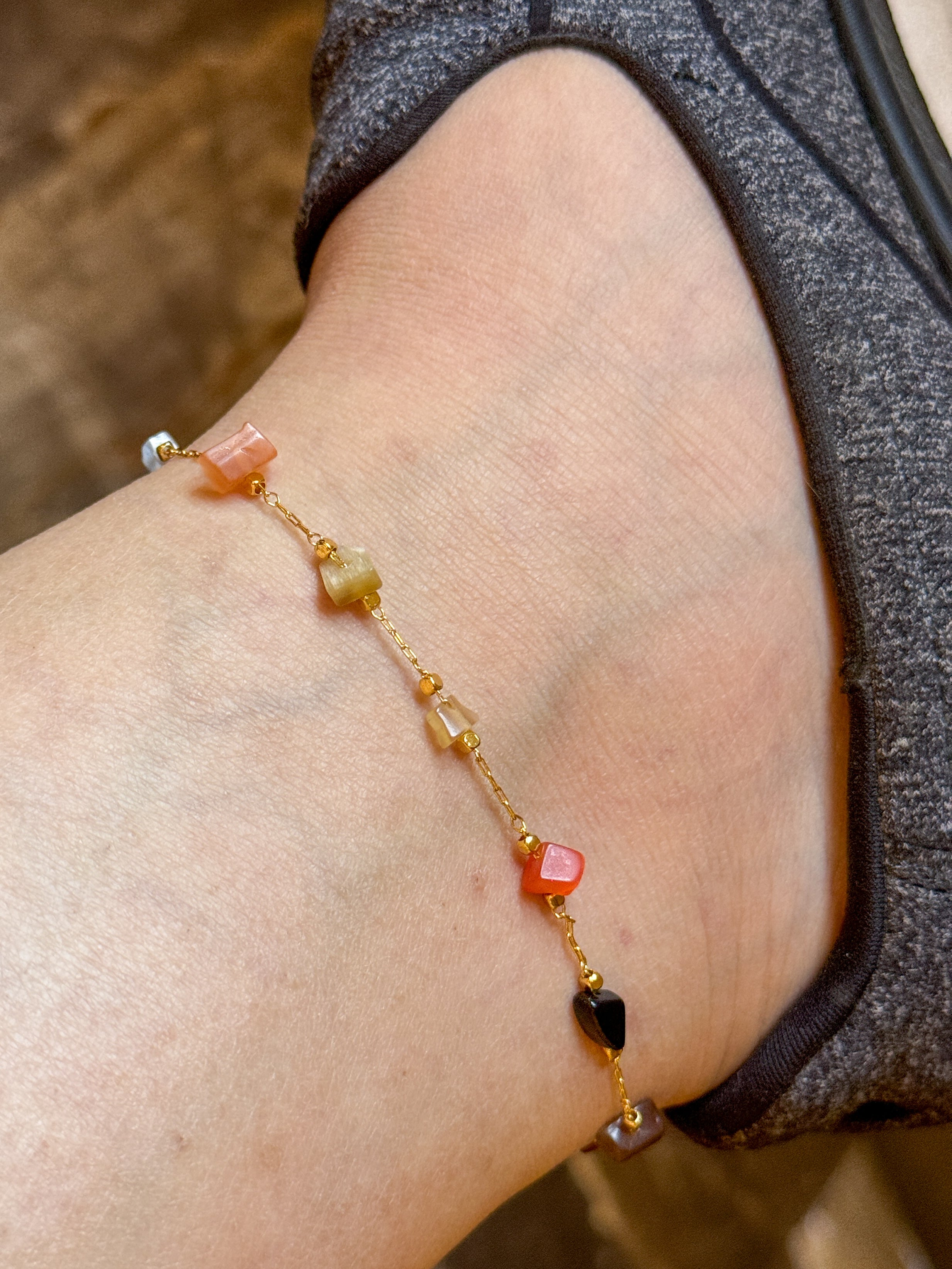 Stones Anklet