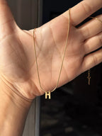 Letter / Name Necklace ( Round Necklace )