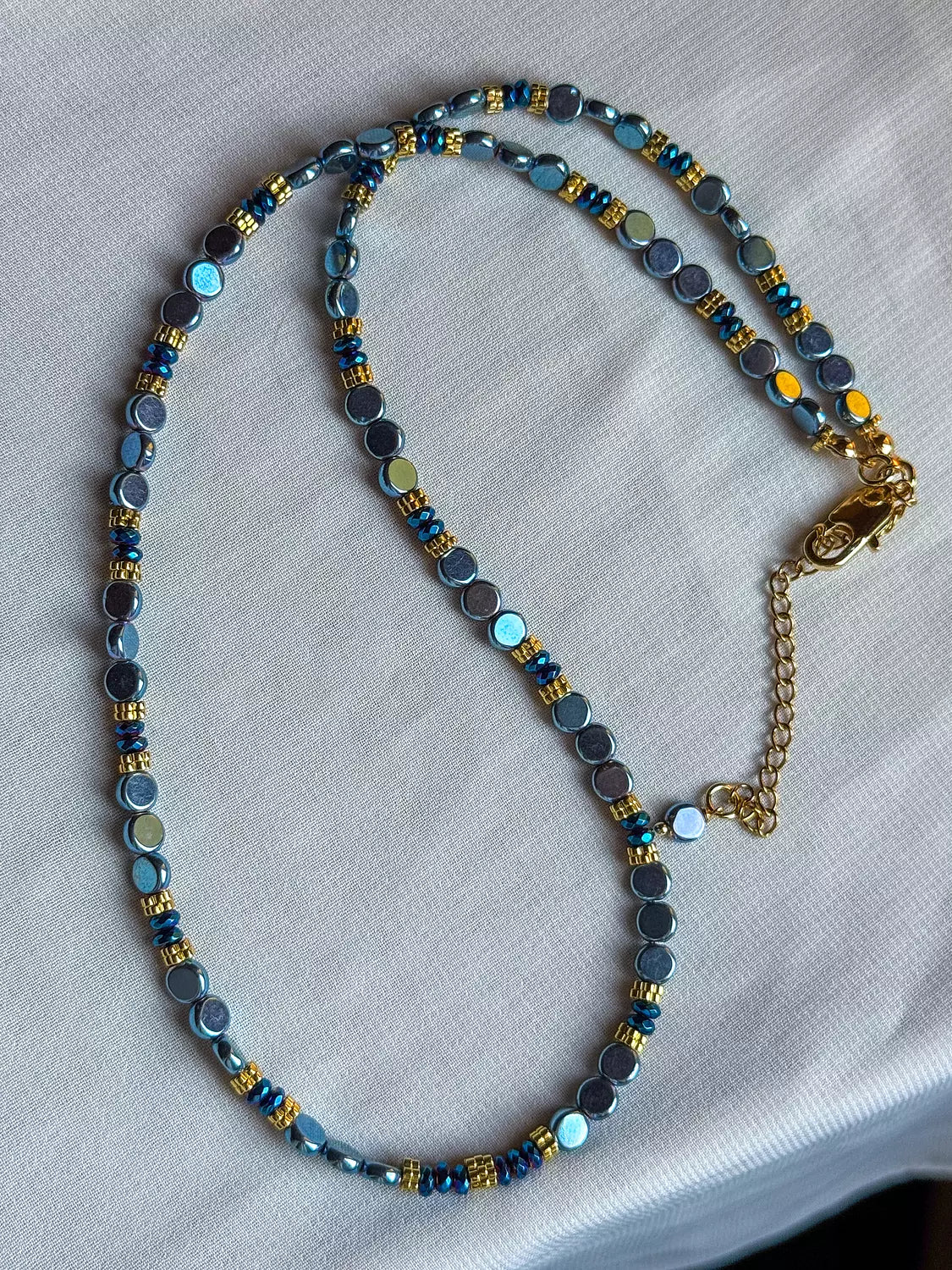 Hematite Necklace " Without Letter  "