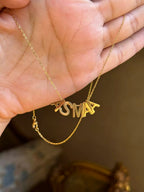 Letter / Name Necklace ( Fine Necklace )