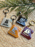 Egypt's Map Keychain