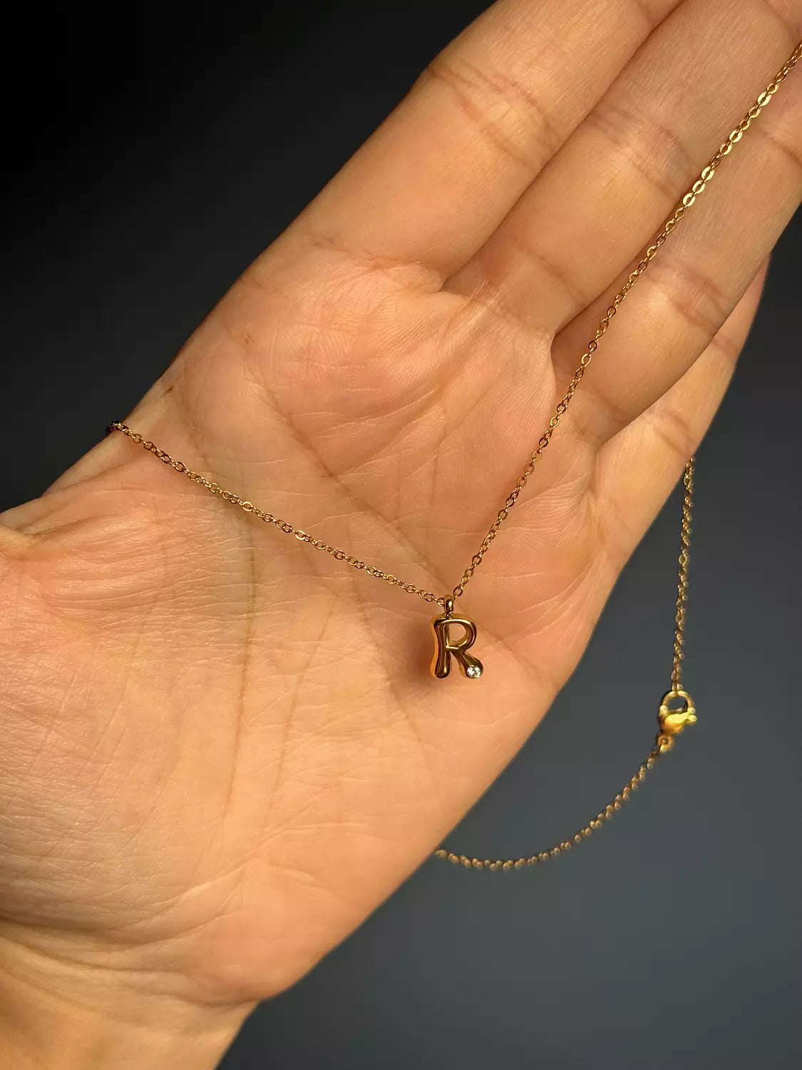 Struss Letter Necklace 