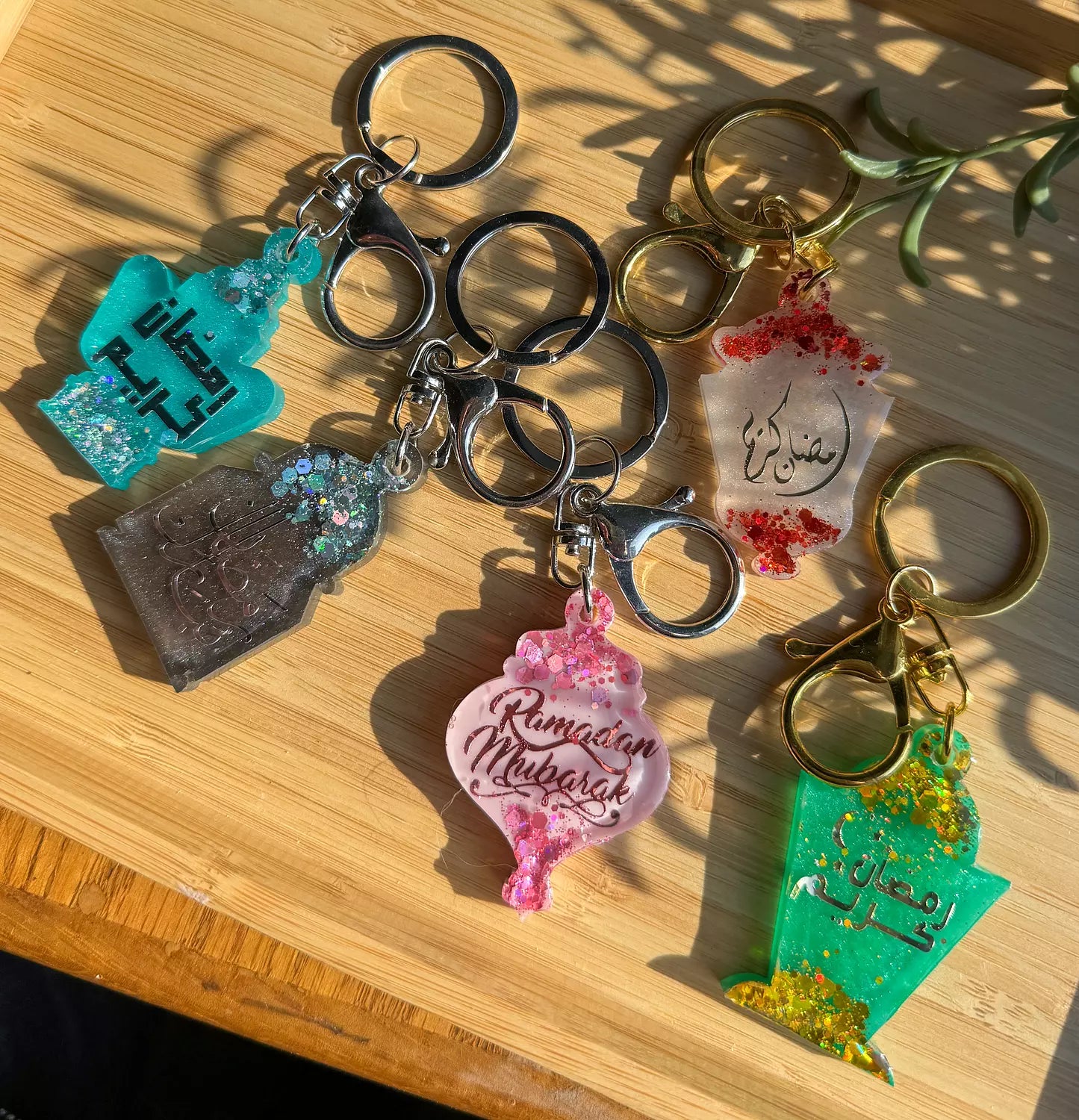 Ramadan Vinyl Keychains 