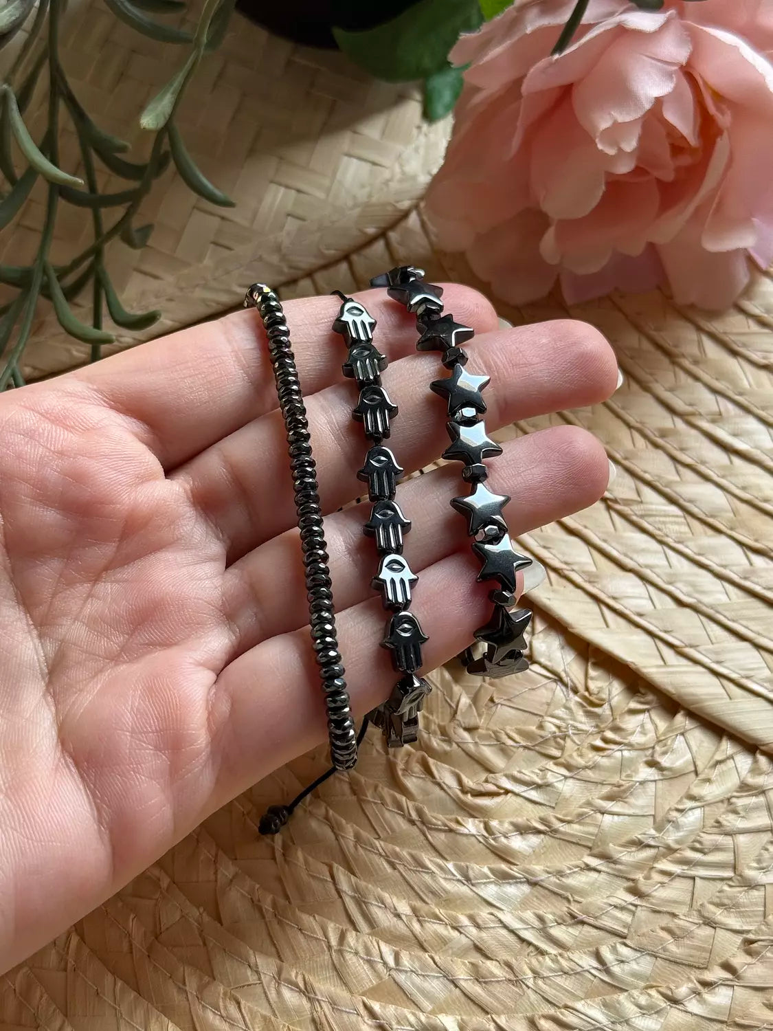 Hematite Chrome Bracelets