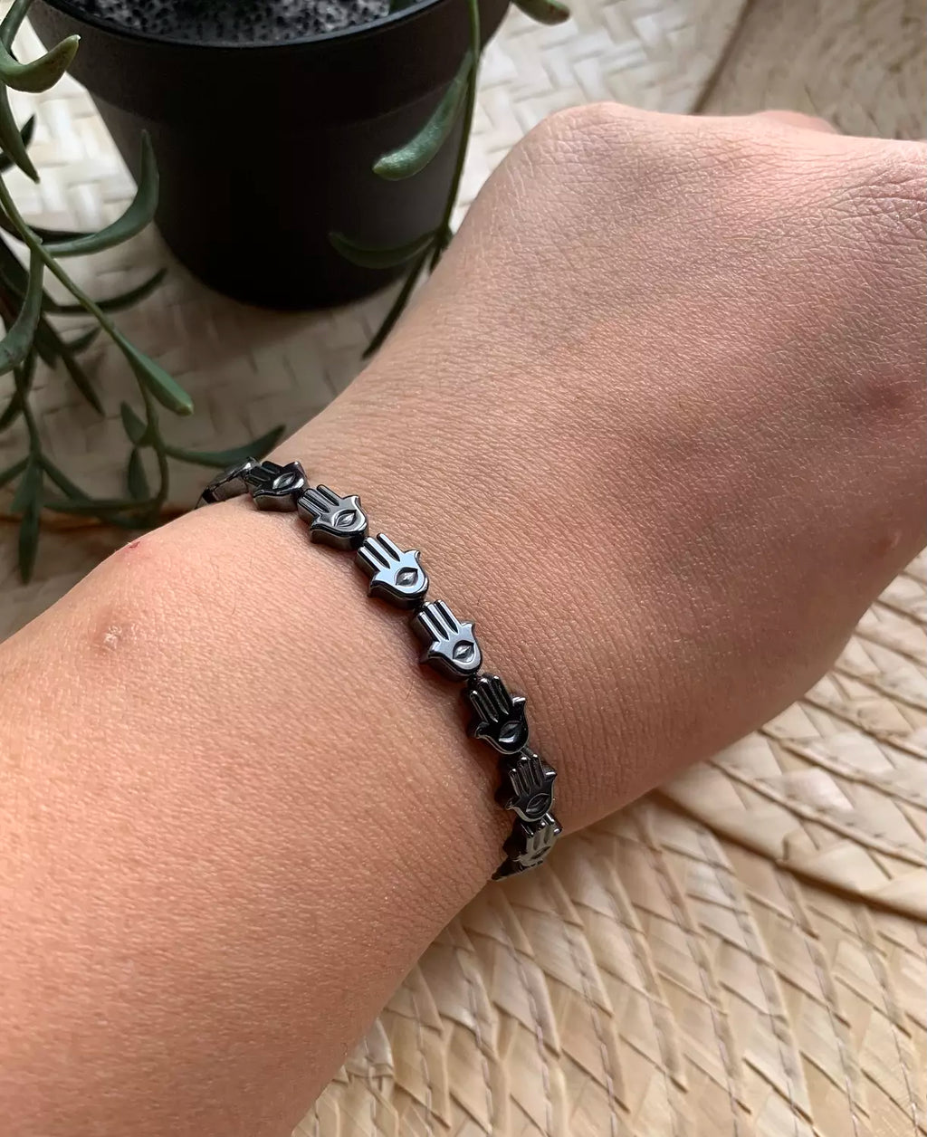 Hematite Chrome Bracelets