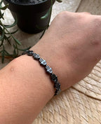 Hematite Chrome Bracelets