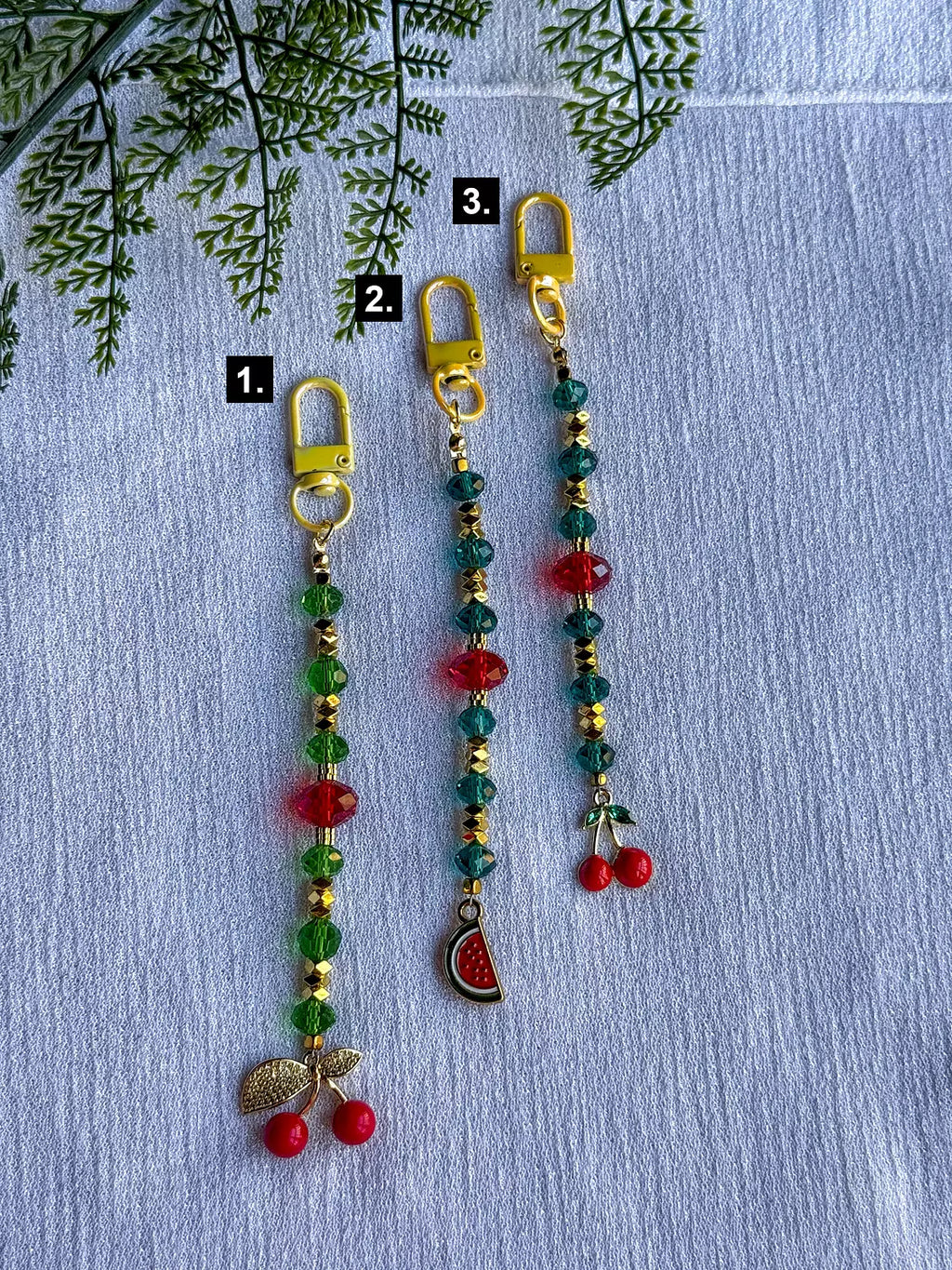 Bag Charm  " Set 1  "