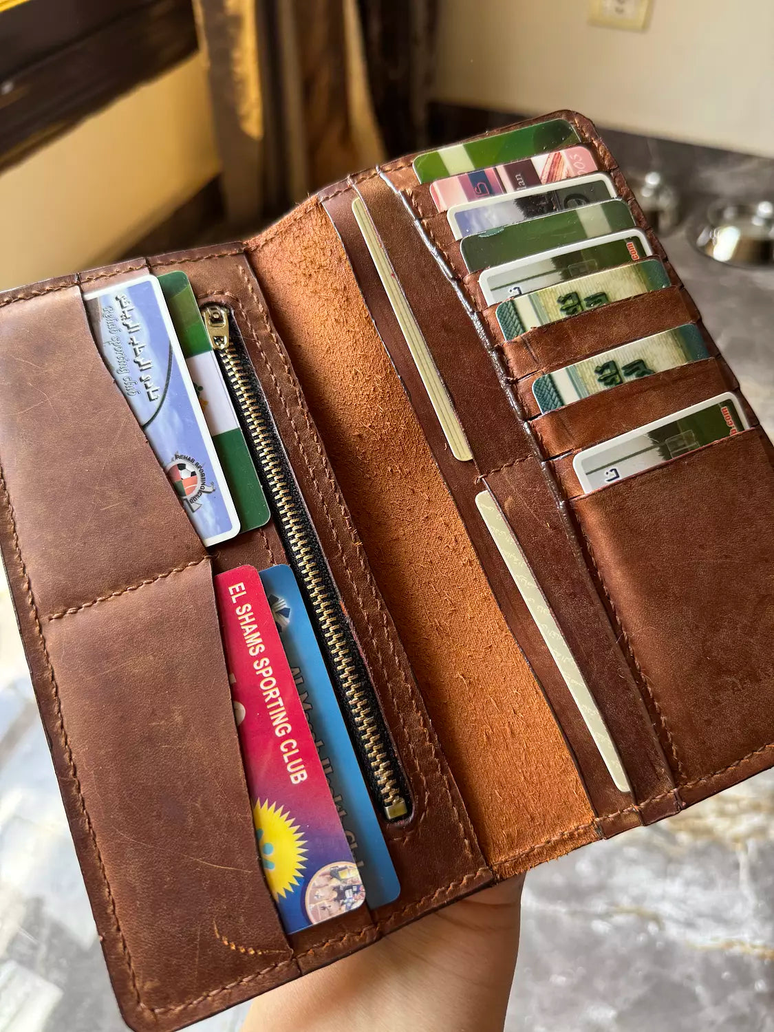 Unisex Zipper Long Wallet ( Havan )