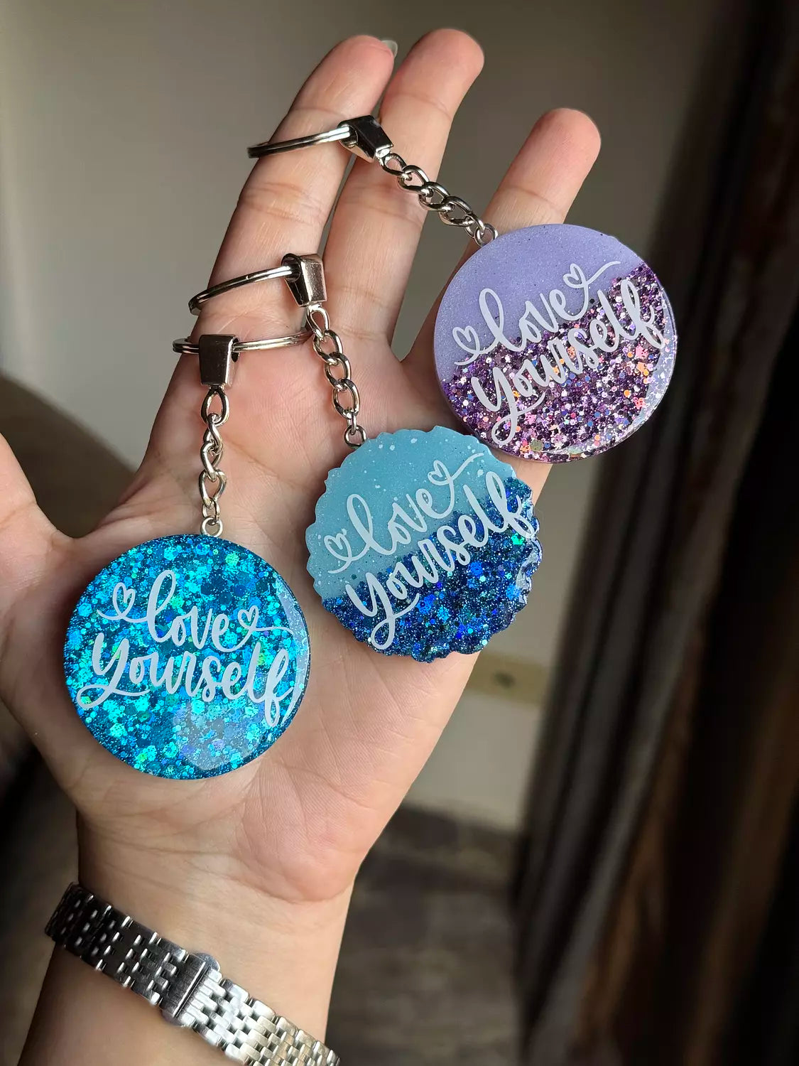 “ Love Yourself “ Keychain