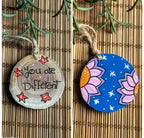 " You are Different " Small Wood Car Hanger
