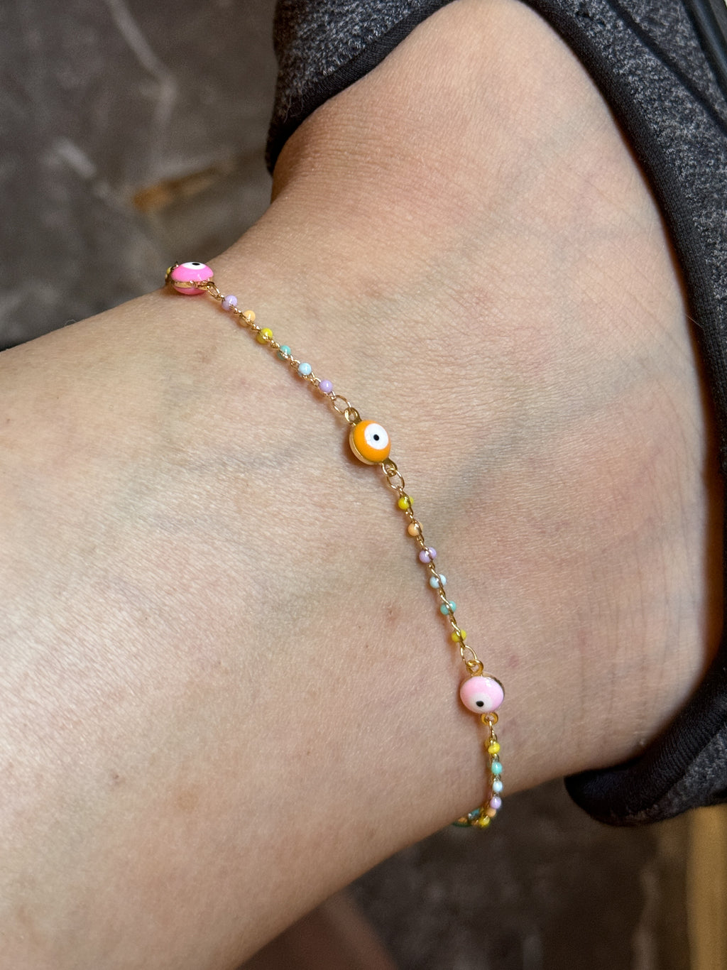 Colorful Eye Anklet